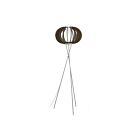 Lampe sur pied Eglo 95596A Stellato 1-Lumière Nickel satiné 60W