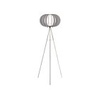 Lampe sur pied Eglo 96764A Stellato 1-Lumière Nickel satiné 60W