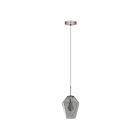 Suspendu Eglo Murmillo 96773A 1-Lumière Noir 25W