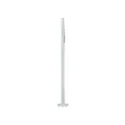 Lampe sur pied Eglo 97582A Barbotto 1-Lumière Blanc et argent 10W