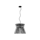 Suspendu Eglo Locubin 98077A 1-Lumière Noir 40W
