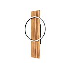 Applique murale Eglo Boyal 99353A 15W Noir et Marron Rustique