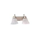 Vanité bulb ready Leawood Eiko BRVLW-2A19-NI 2-lumières nickel