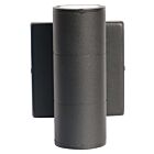Pack mural Cylindrique Eiko CWSP3S-10W-8CCT3-UNV-PC-BZ Wattage Sélectionnable Bronze foncé