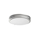 Plafonnier LED avec température CCT au choix Eiko Ages FMAGE16-180-24W-8CCT5-120DT-SL Silver 24W