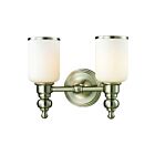 Lumière vanité ELK Home Bristol Way 11581-2 200W 2 lumières nickel brossé