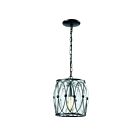 Mini suspendus ELK Home Adriano 14520-1 60W 1 lumière noir brillant