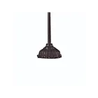 Mini suspendus ELK Home Mix-N-Match 078-TB-LG 75W 1 lumière bronze tiffany