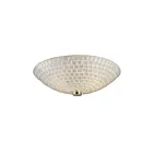 Plafoneir semi encastré ELK Home Fusion 10139-2SLV 120W 2 lumières nickel satiné