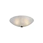 Plafoneir semi encastré ELK Home Fusion 10139-2WHT 120W 2 lumières nickel satiné