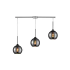 Suspendu multiple ELK Home Cassandra Configurable 10240-3L-CHR 300W 3 lumières chrome poli