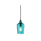 Suspendu multiple ELK Home Hammered Glass Configurable 10331-1HAQ 60W 1 lumière bronze huilé