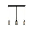 Suspendu multiple ELK Home Brant Configurable 10448-3LP 180W 3 lumières bronze huilé