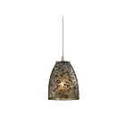 Suspendu multiple ELK Home Fissure Configurable 10465-1BRF 60W 1 lumière nickel satiné