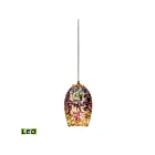 Suspendu multiple à LED ELK Home Illusions Configurable 10506-1-LED 9.5W 1 lumière nickel satiné