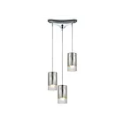 Suspendu multiple ELK Home Tallula Configurable 10570-3 180W 3 lumières chrome poli