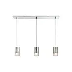 Suspendu multiple ELK Home Tallula Configurable 10570-3LP 180W 3 lumières chrome poli