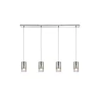 Suspendu multiple ELK Home Tallula Configurable 10570-4LP 240W 4 lumières chrome poli