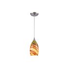 Suspendu multiple ELK Home Collanino Configurable 10630-1 60W 1 lumière nickel satiné