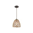Suspendu multiple ELK Home Coastal Inlet Configurable 10709-1 60W 1 lumière bronze huilé