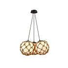 Suspendu multiple ELK Home Coastal Inlet Configurable 10710-3SR 180W 3 lumières bronze huilé