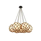 Suspendu multiple ELK Home Coastal Inlet Configurable 10710-7SR 420W 7 lumières bronze huilé