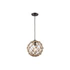 Suspendu multiple ELK Home Coastal Inlet Configurable 10715-1 60W 1 lumière bronze huilé