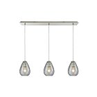 Suspendu multiple ELK Home Lagoon Configurable 10760-3LP 180W 3 lumières nickel satiné