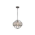 Suspendu ELK Home Bradington 11093-1 100W 1 lumière zinc patiné