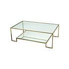 Table basse Scotch Mist ELK Home 1114-302 or en feuille