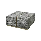 Table basse Crystalline ELK Home 1114-409 agate grise