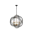 ELK Home 11194-7 Concentric 420W 7-Lumières Bronze huilé Lustre