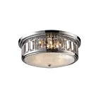 Plafonnier ELK Home Flushmounts 11227-3 180W 3 lumières chrome poli