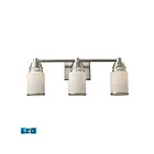 Lumière Vanité LED ELK Home Bryant 11266-3-LED 28.5W 3 lumières nickel satiné