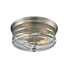 Plafonnier ELK Home Port O Connor 11335-2 120W 2 lumières nickel satiné
