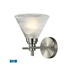 Applique Murale LED ELK Home Pemberton 11400-1-LED 9.5W 1 lumière nickel brossé