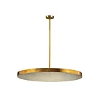 Suspendu ELK Home Laigne 1141-016 240W 4 lumières or en feuille