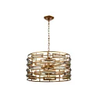 Suspendu ELK Home Metro 1141-031 300W 5 lumières or en feuille