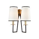 Applique murale ELK Home Nico 1141-077 120W 2 lumières or en feuille