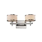 Lumière vanité ELK Home Utica 11416-2 120W 2 lumières chrome poli
