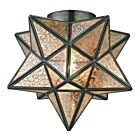 Plafonnier ELK Home Moravian Star 1145-003 60W 1 lumière mercure antique