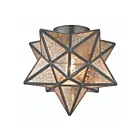 Plafonnier ELK Home Moravian Star 1145-004 60W 1 lumière mercure antique