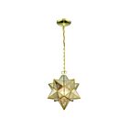 Mini suspendus ELK Home Moravian Star 1145-023 60W 1 lumière laiton