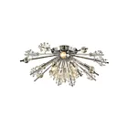 Plafoneir semi encastré ELK Home Starburst 11748-8 480W 8 lumières chrome poli