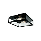 ELK Home Capture 1184-MB-CL Matte Black Flush Mount