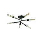 Plafoneir semi encastré ELK Home Freeform 11854-6 360W 6 lumières graphite foncé