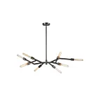 ELK Home 11857-8 Free Form 480W 8-Lumières Graphite foncé Lustre