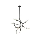 ELK Home 11859-10 Free Form 600W 10-Lumières Graphite foncé Lustre