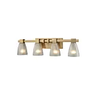 Lumière vanité ELK Home Ensley 11993-4 400W 4 lumières laiton satiné