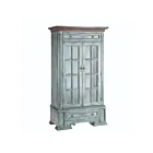 Armoire Hartford - grand ELK Home 12031 bleu vieilli